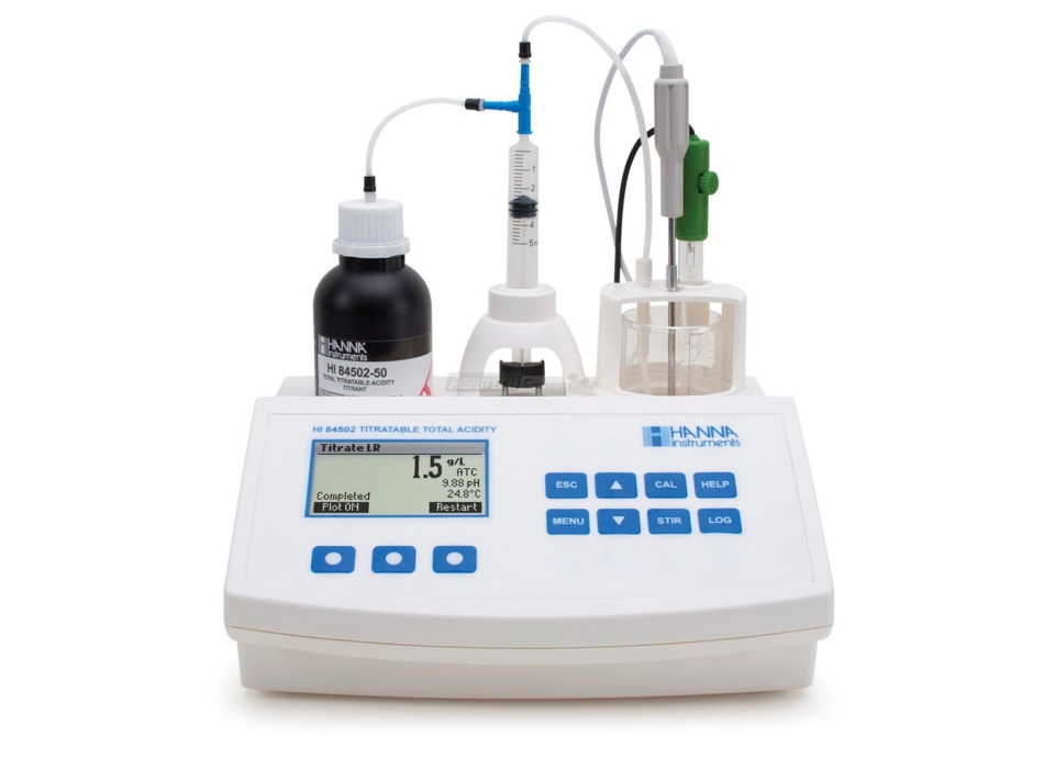 Säure Mini Titrator für 'Total Mi456 Agritech Store