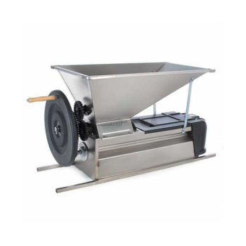 Grifo Marchetti DMAI Manuelle Traubenquetsche/Entrapper aus Edelstahl Agritech Store