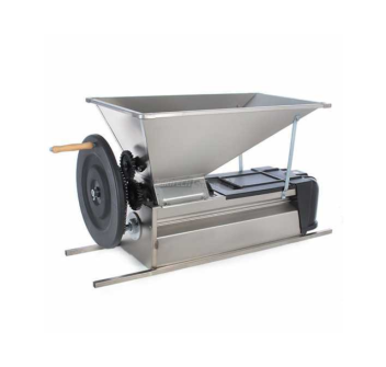 Grifo Marchetti DMAI Manuelle Traubenquetsche/Entrapper aus Edelstahl Agritech Store