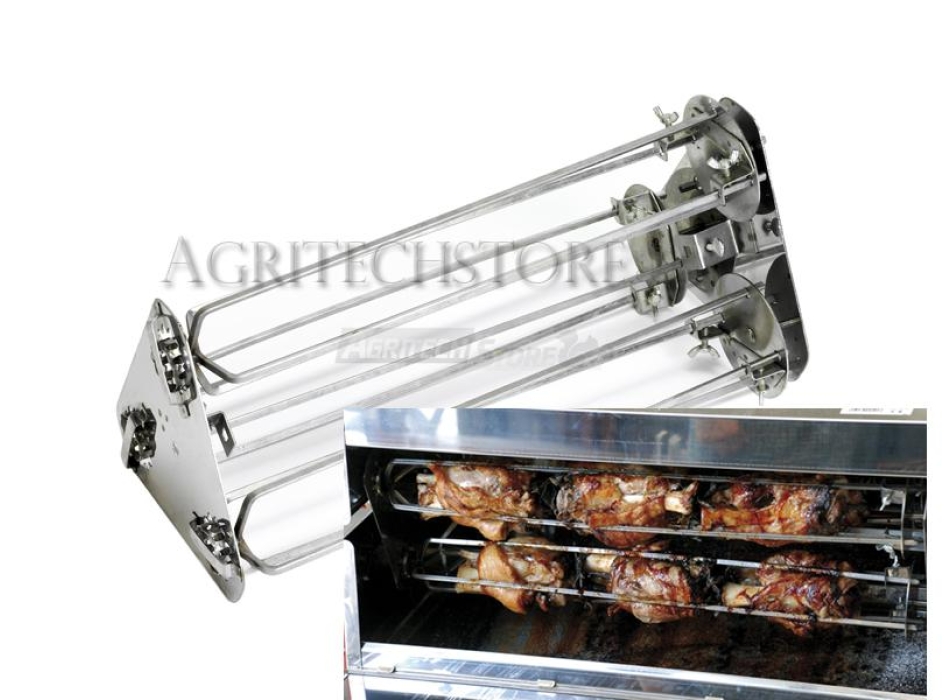 Hachsehalter A526 (Kit) für Spiess - Spanferkelgrill  Agritech Store