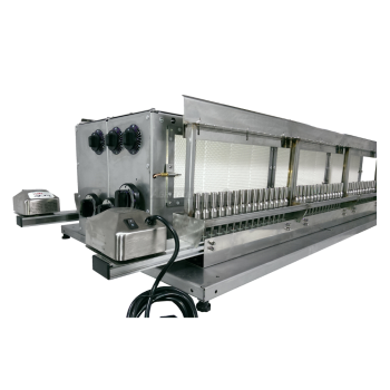 Tecnoroast TGPD-90 Doppel-Gas-Profi – Professioneller automatischer Gasgrill für 90 Arrosticini Agritech Store