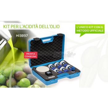 HI3873 Testkit für den Säuregehalt von nativem Olivenöl extra Agritech Store