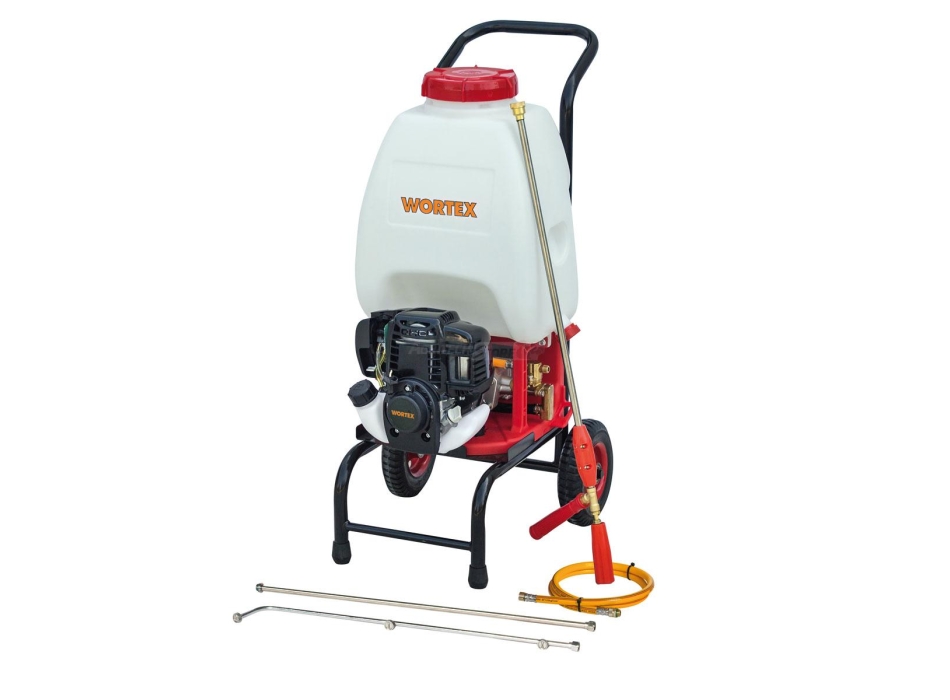 Trolley zum Spritzen und Jäten 25 Liter, 4-Takt-Motor Agritech Store