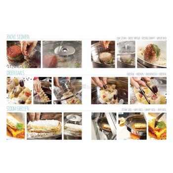 Dampfgarer "Naturalmente" 6 Kochtechniken lt. 8 Agritech Store