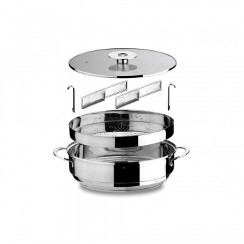 Dampfgarer "Naturalmente" 6 Kochtechniken lt. 8 Agritech Store