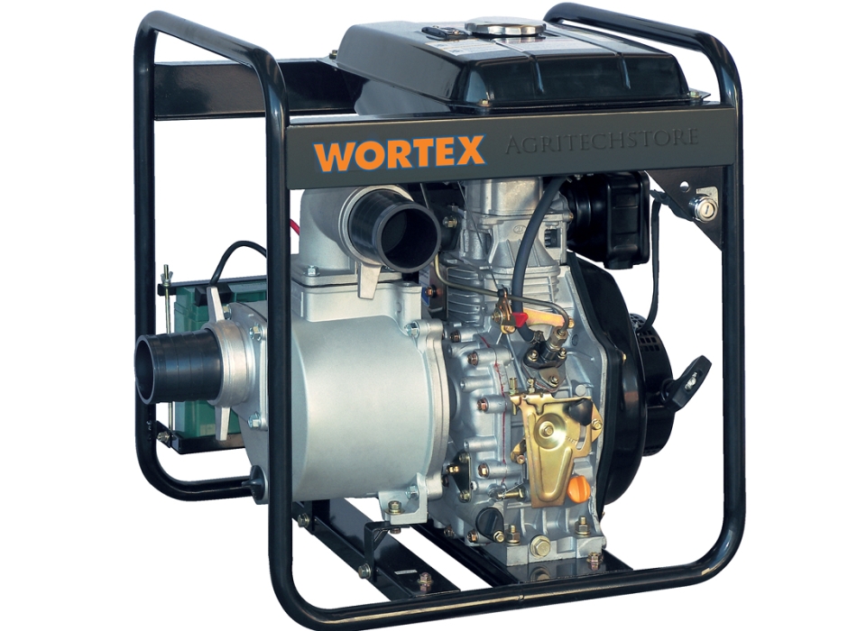 Bomba con motor diésel Wortex HW de 80 HP y 6.0 CV Agritech Store