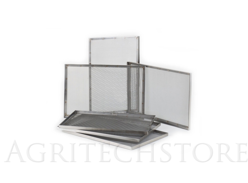 Kit de 6 Bandejas de acero inoxidable CEB12 Agritech Store