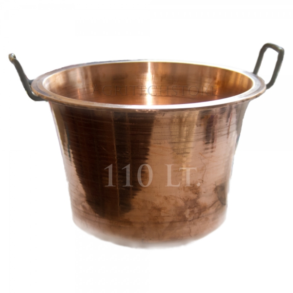 Caldera - Caldera de cobre de 110 litros Agritech Store