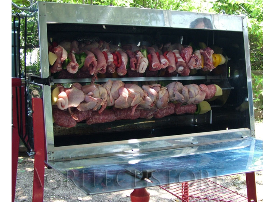 Asador Ferraboli, Brescia 70 cm Art.0543 acero Agritech Store