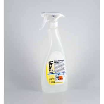 Alcosan - Detergente desinfectante Alcohólico 750 ml. Agritech Store