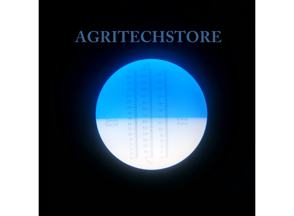 Refractómetro art.HB K3 ATC Agritech Store