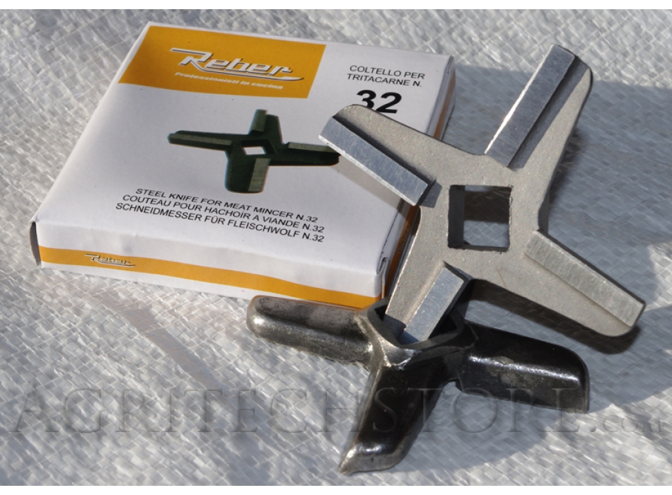 Cuchillo para picadora de carne # 32 TC. 32 Agritech Store