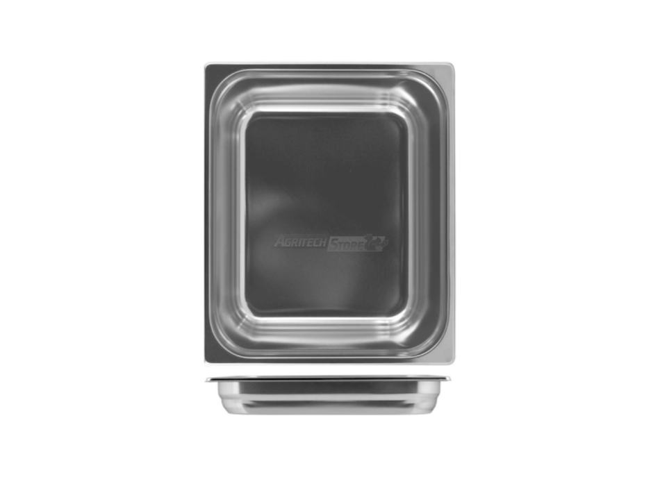 Lavabo de acero inoxidable GN1/2 h2 cm Agritech Store