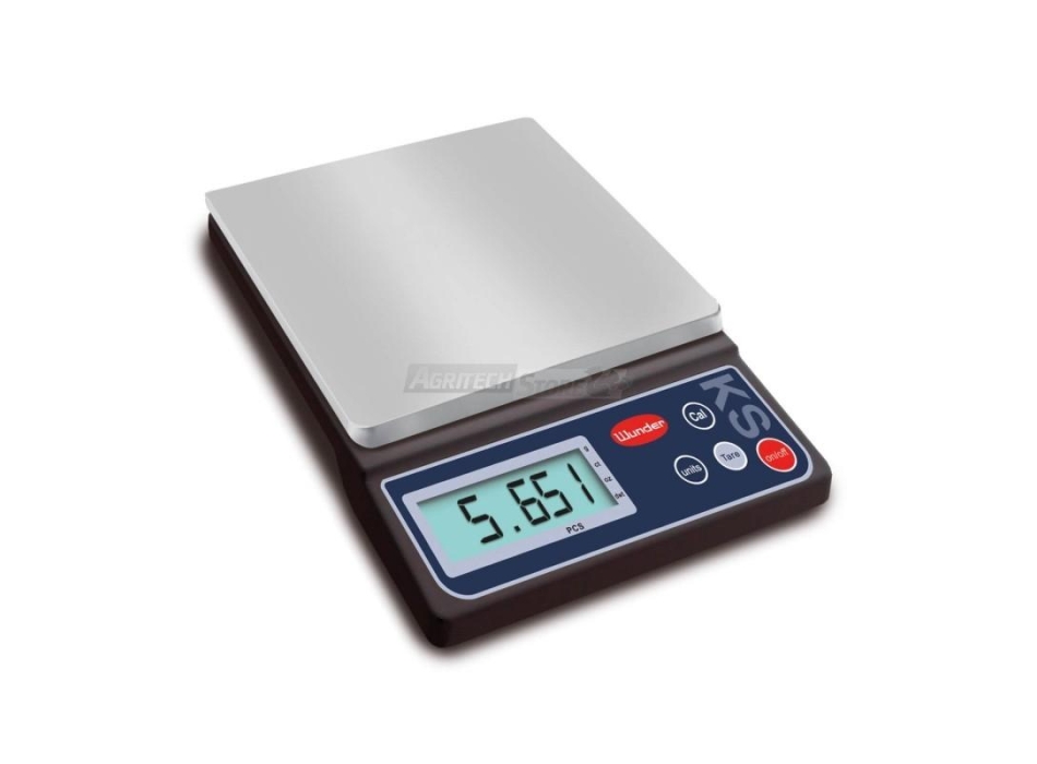 Balanza de Mesa Inox Capacidad 0,6 Kg KS 600 Agritech Store