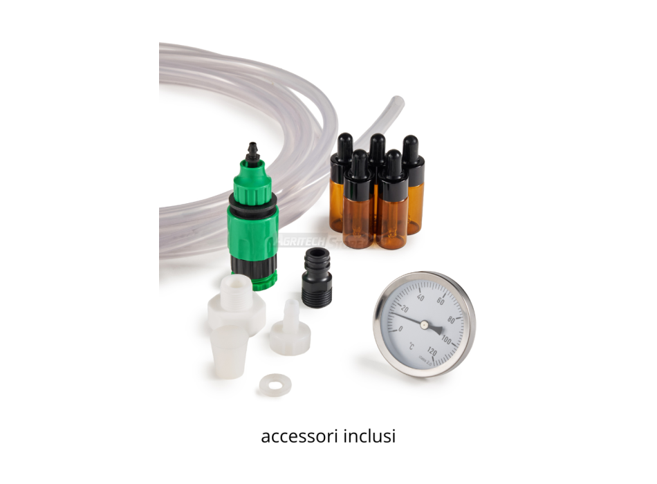 Destilador profesional de aceites esenciales de 20 litros Agritech Store