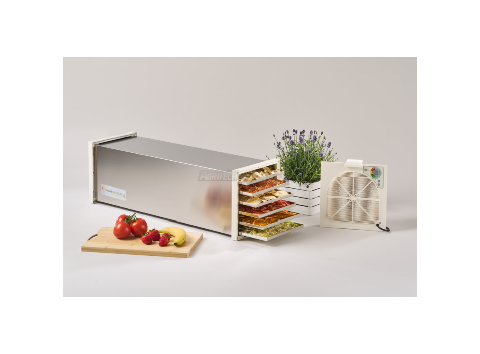 Secadora de Alimentos Acero Inoxidable Biosec DE LUXE B12 Agritech Store