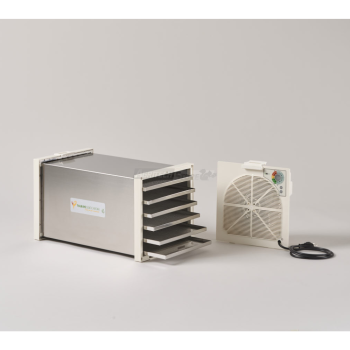 Deshidratador doméstico Biosec De Luxe B6 de acero inoxidable (6 cestas) Agritech Store