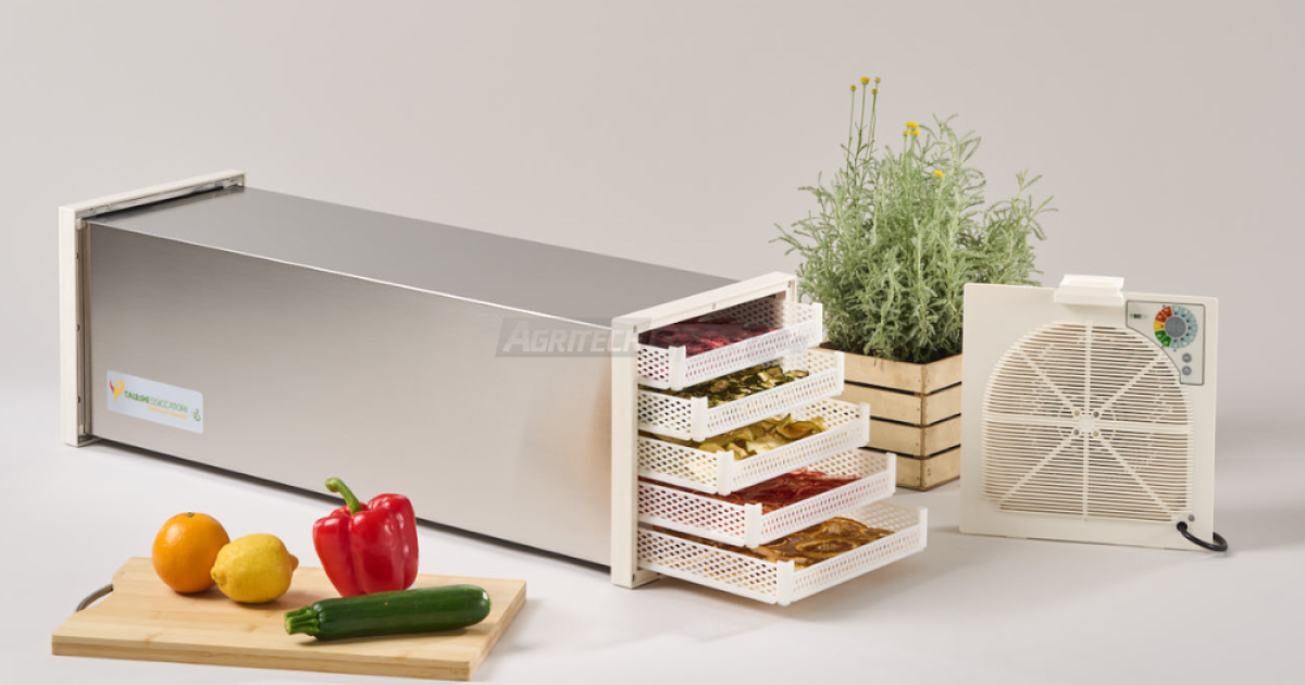Biosec Silver B10-S | Deshidratador doméstico de acero inoxidable