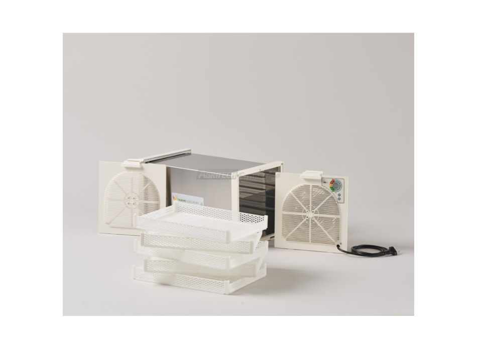 Deshidratador doméstico de acero inoxidable Biosec Silver B5-S (5 cestas) Agritech Store