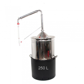 Extractor de aceites esenciales de 65 a 250 litros más con espacio intermedio Agritech Store