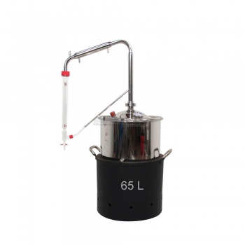 Extractor de aceites esenciales de 65 a 250 litros más con espacio intermedio Agritech Store