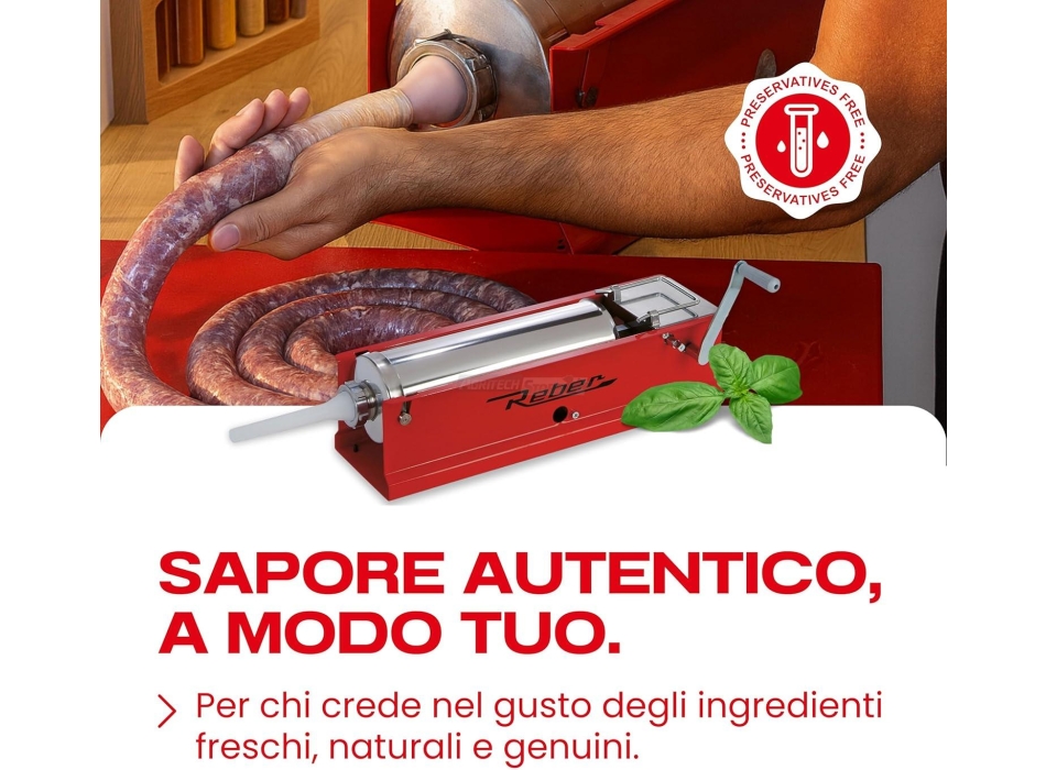 Embutidora Reber 8956 N - 3 kg. Agritech Store