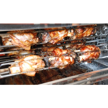 Kit Asador Balanceracon Espadas para codillos y gallitos "Italia" Agritech Store