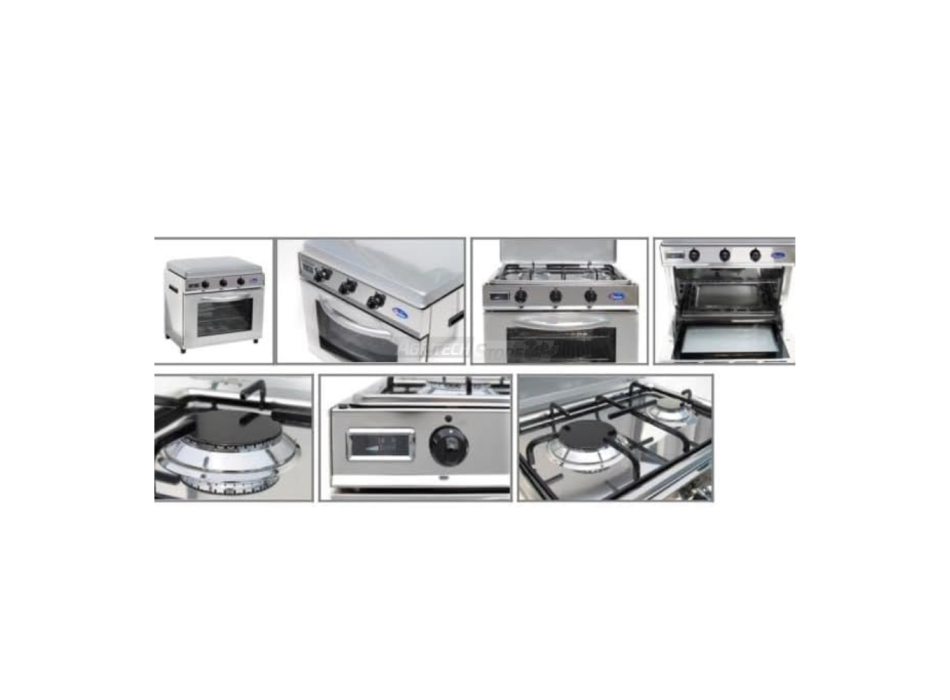 Mini cocina de gas para uso doméstico Mod. FO600-SAGGP-G Agritech Store
