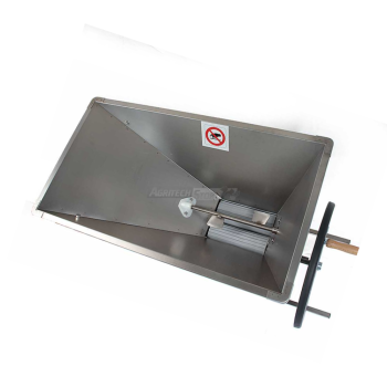 Trituradora/despalilladora manual de uva Grifo Marchetti DMAI de acero inoxidable Agritech Store