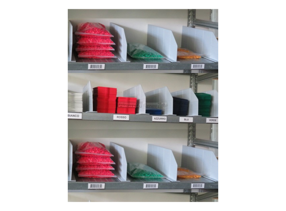 Divisores magnéticos de 30 cm para estanterías Agritech Store