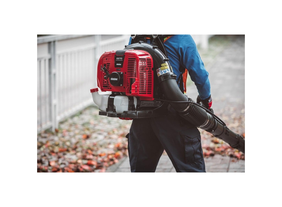 Shindaiwa EB770 - Soplador de mochila de gasolina de 2 tiempos - 63,3 cc Agritech Store