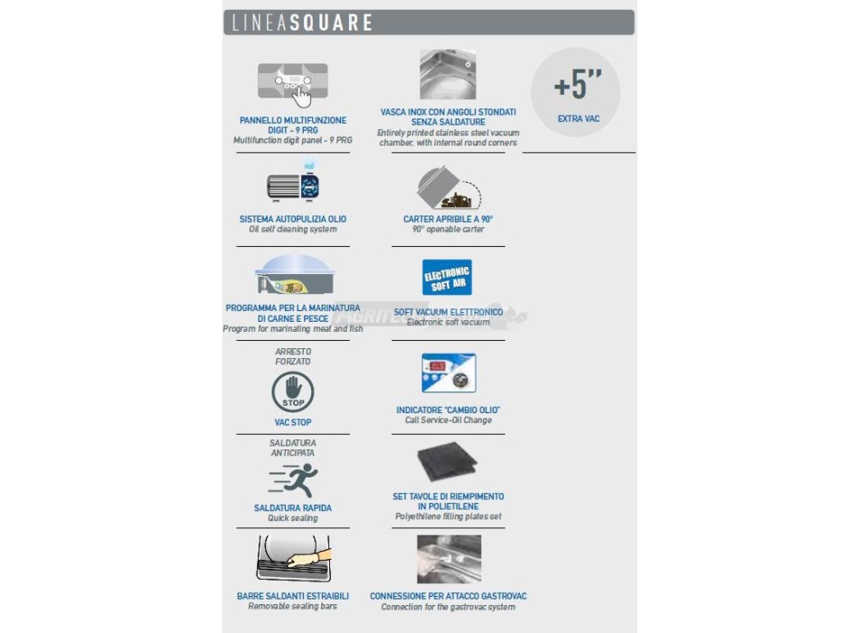 Pakowarka próżniowa komorowa kwadratowa 350-B Kod: square 350-B Agritech Store