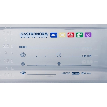 Pojemnik  gastronomiczny z polipropylenu   1/1 H 200 IML HACCP Kod. BPP11200 Agritech Store