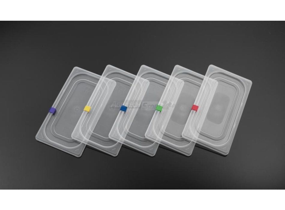 Pokrywka z polipropylenu do pojemnika gastronomicznego 1/3 HACCP Kod. CPP13000 Agritech Store