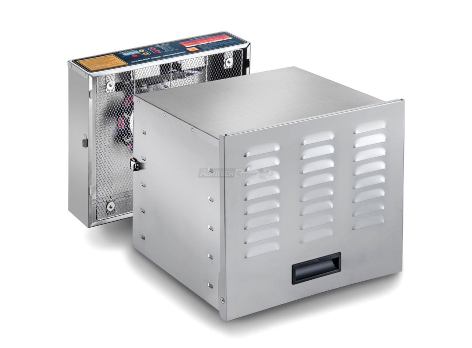 Dehydrator suszarka do żywności 100 % stal nierdzewna 10 tac Agritech Store