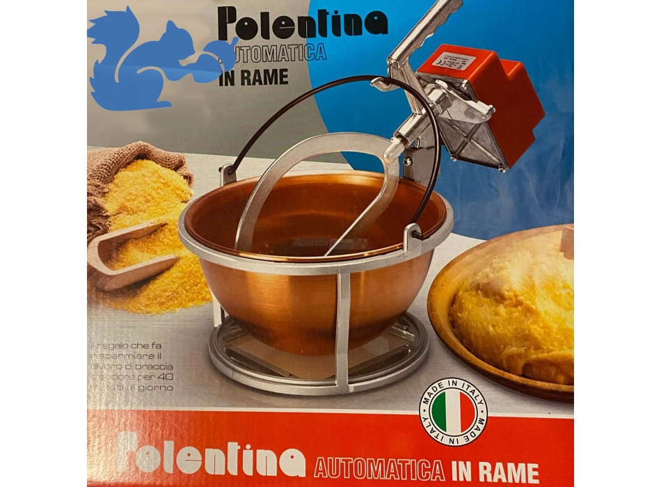 Elektryczny Mieszadło-Patelnia Miedziana 4 lt. Art.0575 Agritech Store