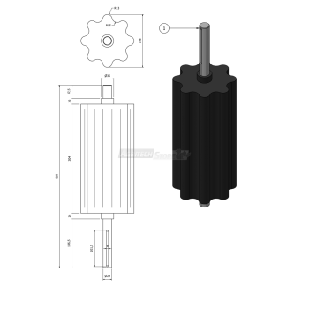 Rolka Corvina|Rossignola Destemmer Agritech Store