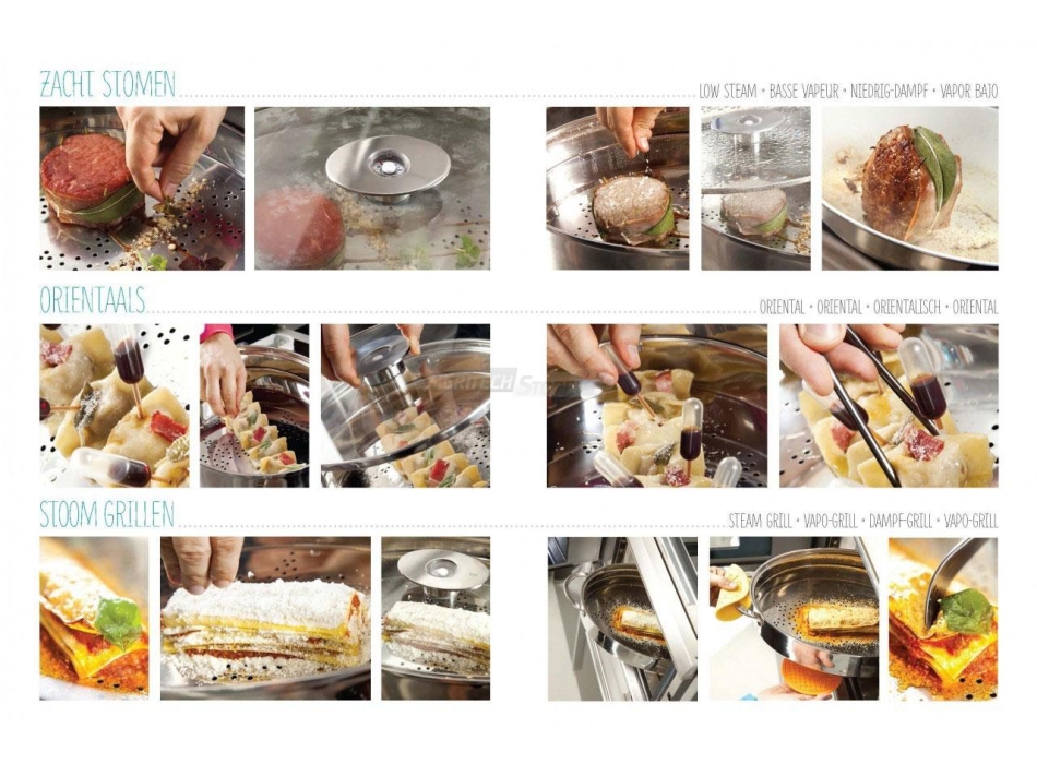 Parowar „Naturalmente” 6 technik gotowania lt. 8 Agritech Store