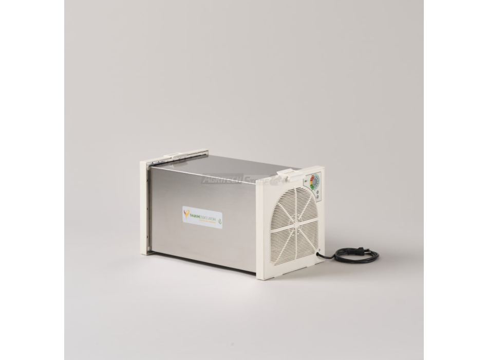 Dehidrator de casă Biosec Silver B5-S din oțel inoxidabil – 5 coșuri Agritech Store