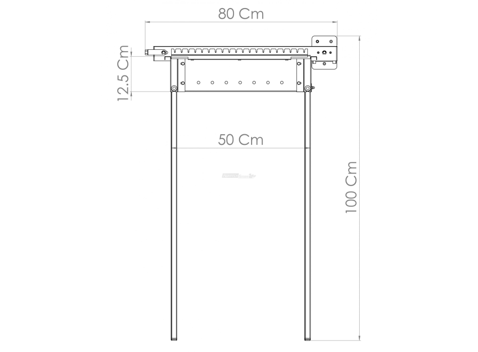 Grill Giraspiedini & Arrosticini Tecnoroast 20 bucati Single Agritech Store
