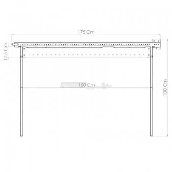 Gratar Giraspiedini & Arrosticini Tecnoroast 60 bucati Single Agritech Store