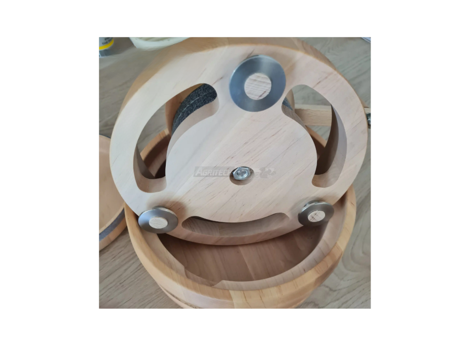 Moară de cereale - Răcitoare manuală de cereale cu piatră de granit MH6 Agritech Store