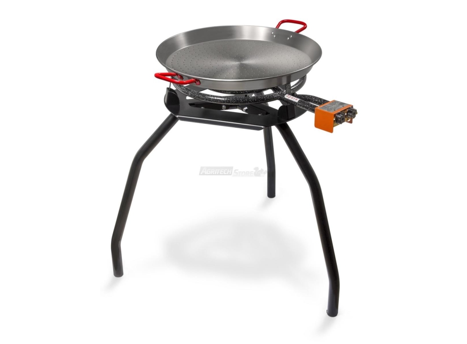 Suport cu trei picioare complet cu tigaie și aragaz Agritech Store