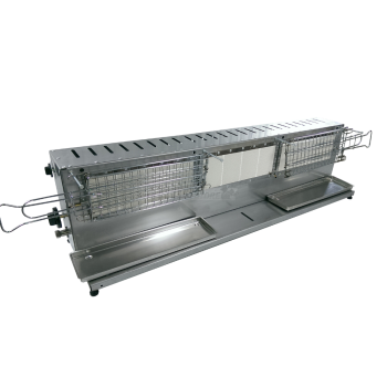 Tecnoroast TGP-45 Single Gas Pro – Grătar pe gaz automat profesional pentru 45 de Arrosticini Agritech Store