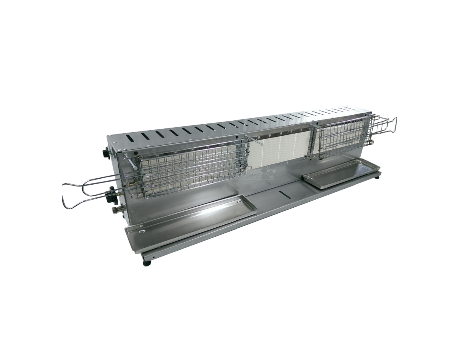 Tecnoroast TGP-45 Single Gas Pro – Grătar pe gaz automat profesional pentru 45 de Arrosticini Agritech Store