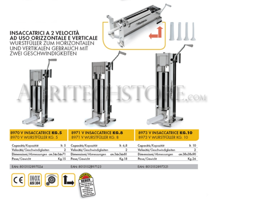 Reber 8971V * 8 кг. Agritech Store