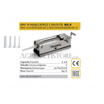 Reber 8961 N * 8 Kg упаковочная машина Agritech Store