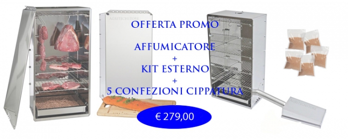 Курильщик комплексное предложение открытый набор и 5 Kg.Cippato Agritech Store