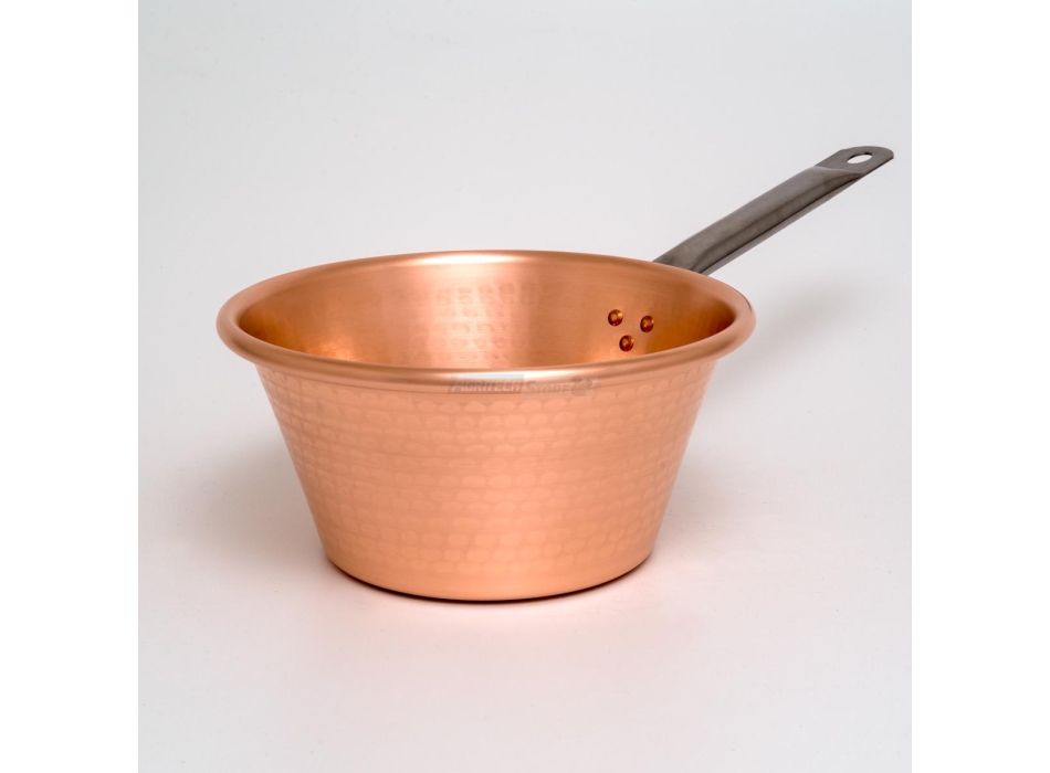 Медная кастрюля 4 литра Ø24 нижняя индукционная плита Agritech Store