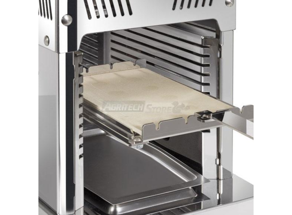 Огнеупорный камень сверху с поддержкой ECO / AIR cm. 31x17 Agritech Store